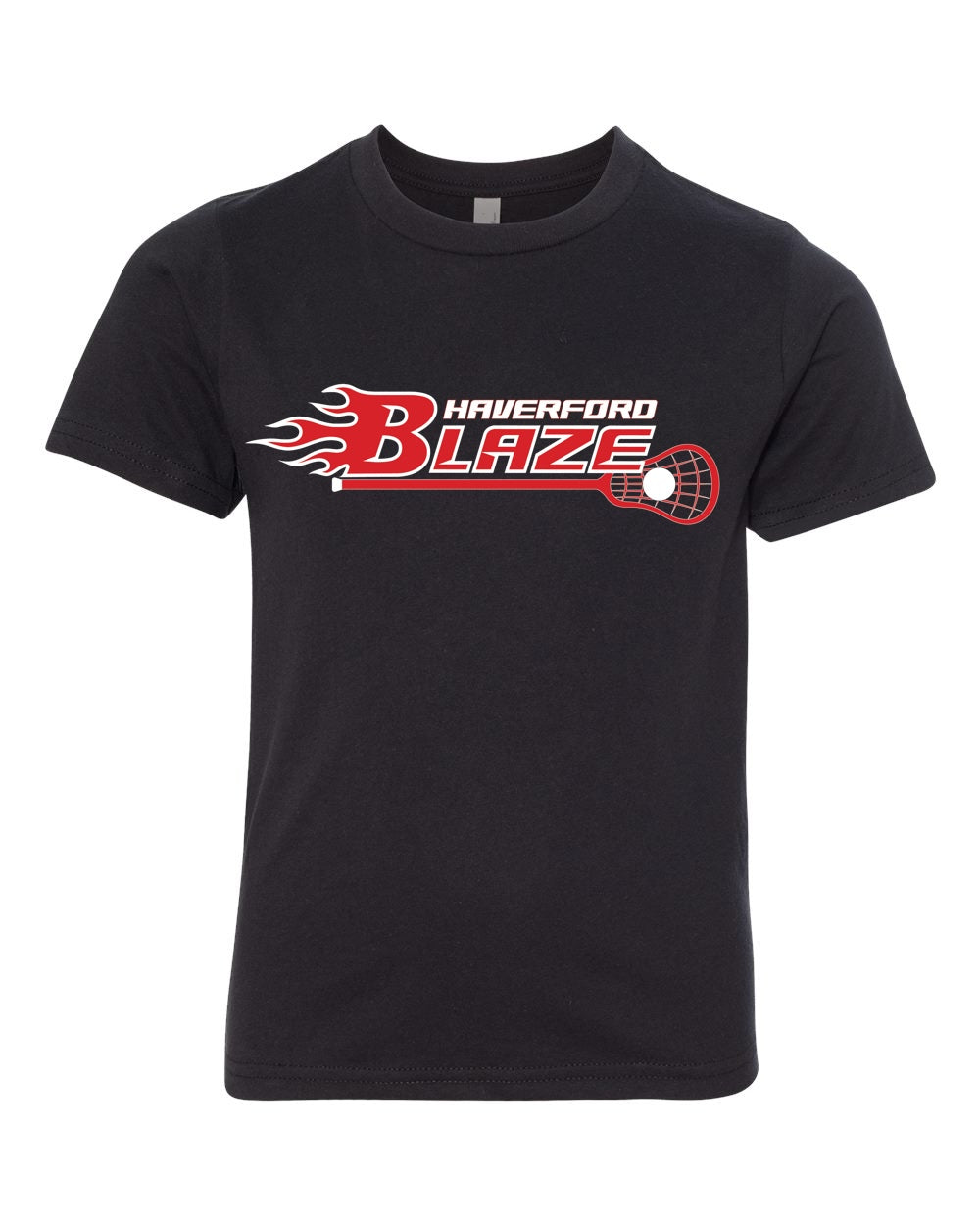 Blaze Clutch Black T-Shirt (Youth)