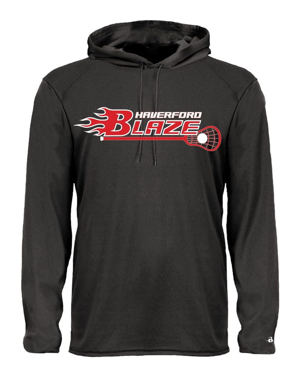 Blaze Ignite Black Warmup Shirt (Youth/Adult)