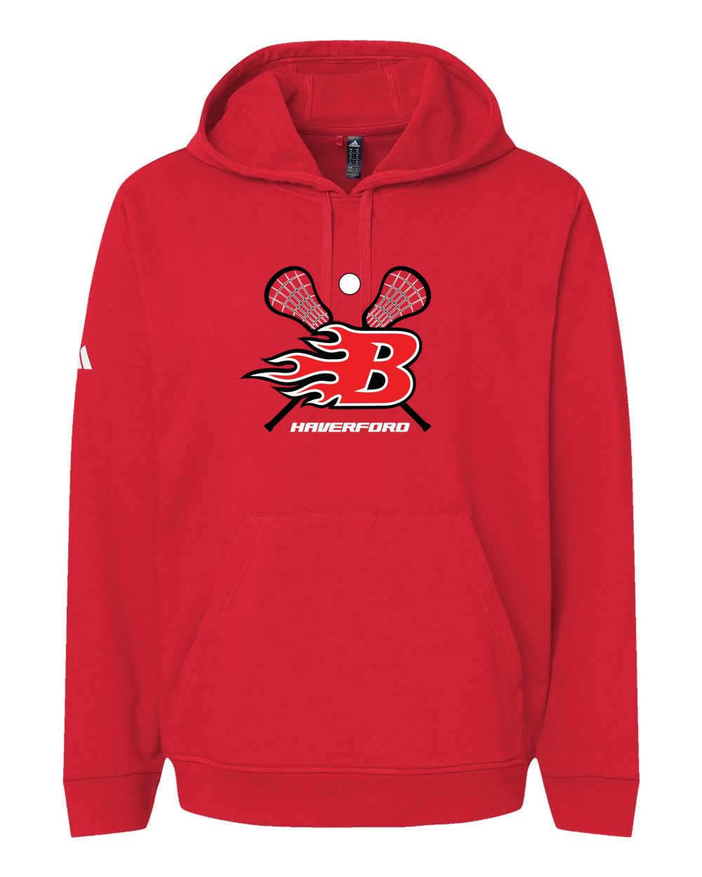 Blaze Adidas Crosscheck Red Hoodie (Adult)