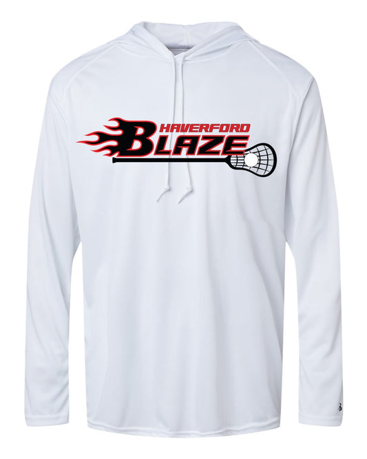 Blaze Ignite White Warmup Shirt (Youth/Adult)